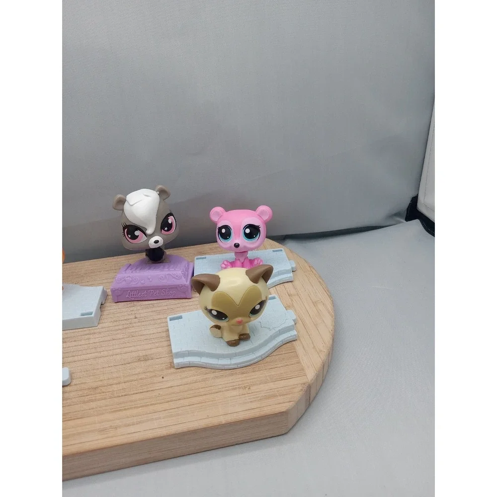 2 SHORTHAIR CAT&3 Others #McDonalds - Authentic Littlest Pet Shop -‎ Hasbro LPS